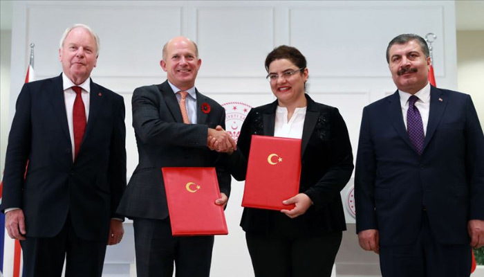 Türkiye ve Birleşik Krallık sağlık iş birliği yaptı