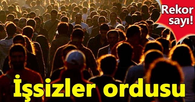TUİK işsizlik rakamlarını açıkladı