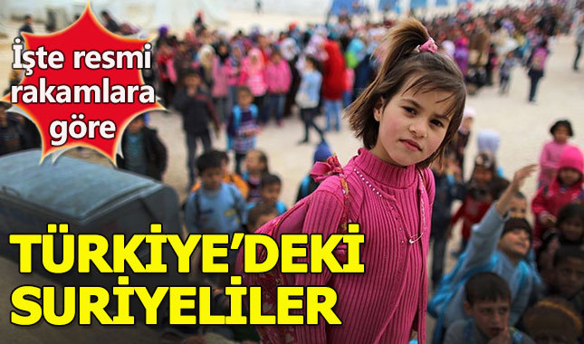 Türkiye'de ne kadar Suriyeli var - Türkiye'deki Suriyelilerin resmi sayısı 2019