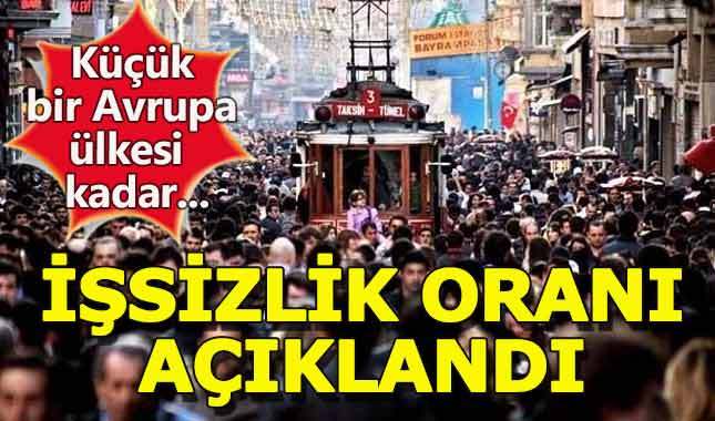 Türkiye'deki son işsizlik oranları açıklandı