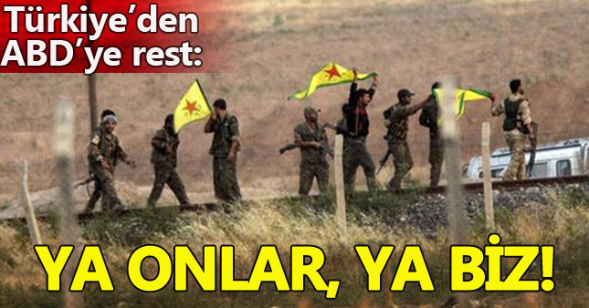 Türkiye'den ABD'ye "YPG" resti