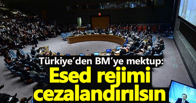 Türkiye'den BM'ye 'Esad' rejimi