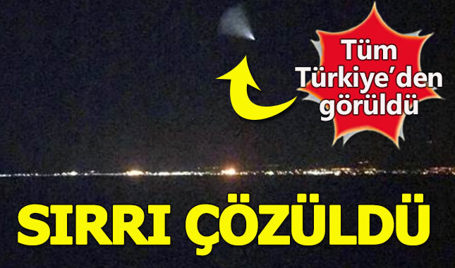 Türkiye'den de görülen ışık hüzmesinin arkasından Rusya çıktı