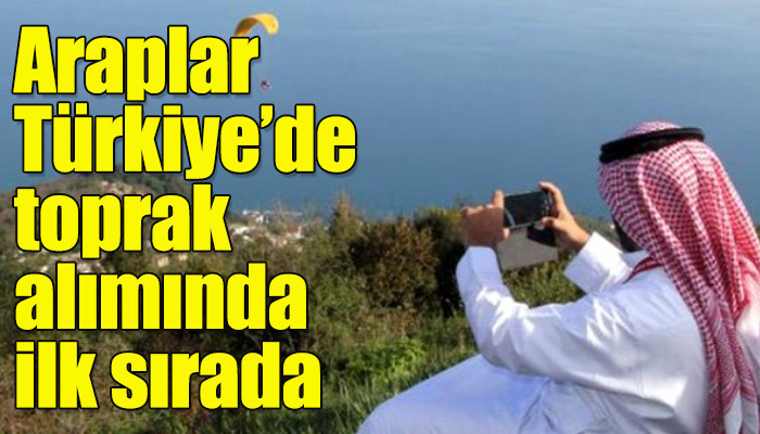 Türkiye'den toprak alımında Suudi Araplar ilk sırada