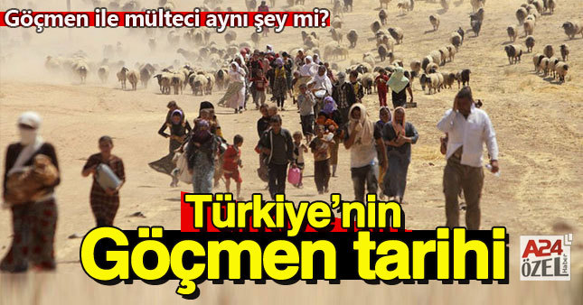 Türkiye'nin göçmen tarihi ( Göçmenle mülteci arasındaki farklar neler? )