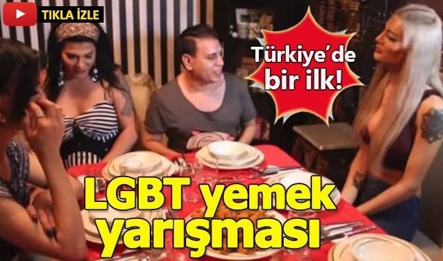 Türkiye'nin ilk LGBT yemek yarışması başladı