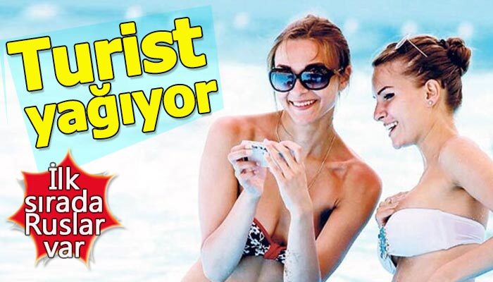 Türkiye'ye turist yağıyor