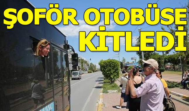 Türklüğe hakaret eden yolcuyu otobüse kitlediler
