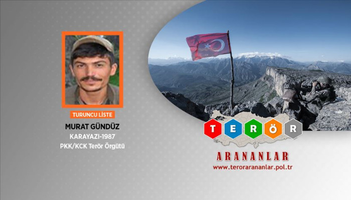 Turuncu kategorideki terörist etkisiz hale getirildi