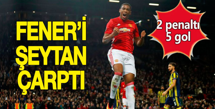 Manchester United 4-1 Fenerbahçe (Maç Özeti)