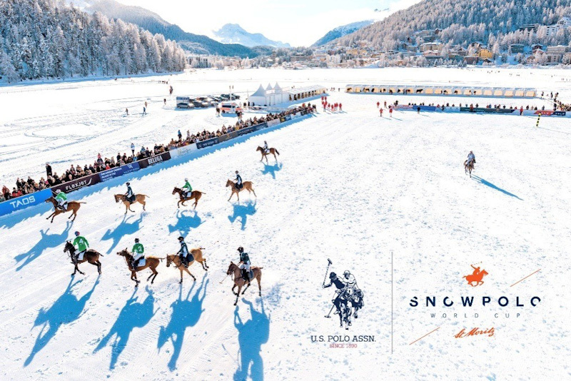 U.S. Polo Assn., St. Moritz'in Resmi Forma ve Giyim Sponsoru Oldu