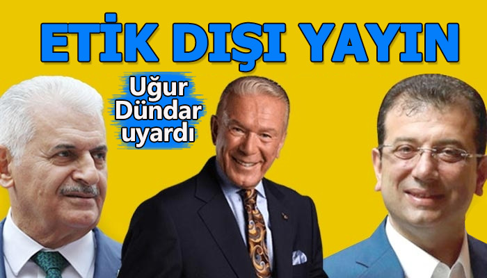 Uğur Dündar, ortak yayın için uyardı