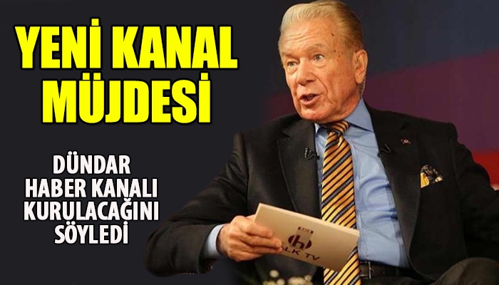 Uğur Dündar'ın CTT Haber kanalının kurulacağını söylemesi