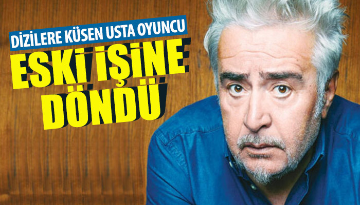 Uğur Yücel dizilere küsüp eski işine geri döndü
