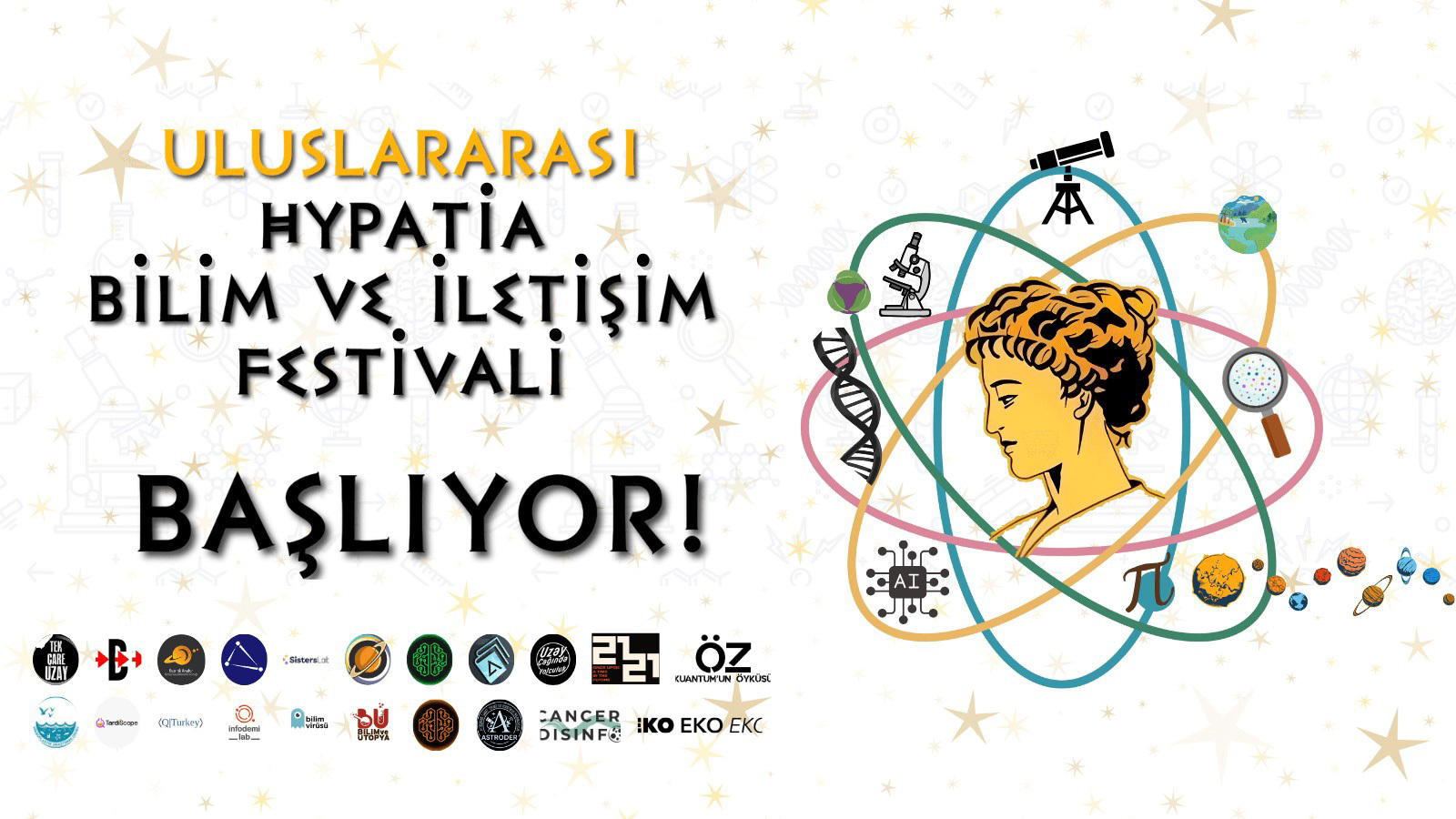 Uluslararası Hypatia Bilim ve İletişim Festivali başlıyor