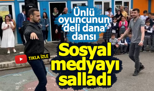Ümit Erdim, deli dana dansıyla sosyal medyayı salladı