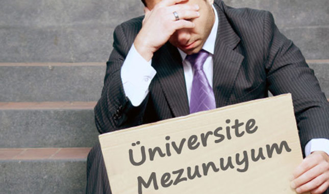 Üniversite mezunu işsiz oranları artış gösterdi