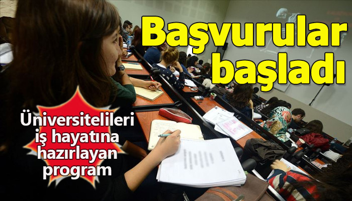 Üniversitelileri iş hayatına hazırlamak için kollar sıvandı