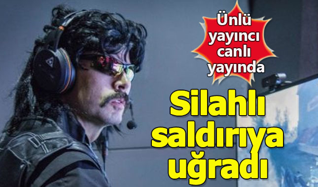Ünlü Twitch yayıncısı Dr DisRespect canlı yayında silahlı saldırıya uğradı