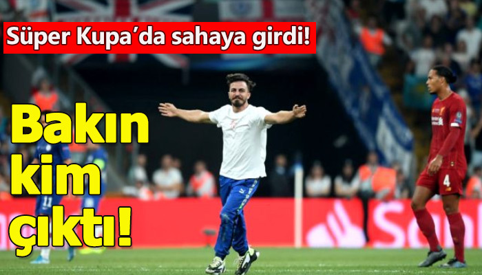 Ünlü Youtuber Süper Kupa'da sahaya girdi