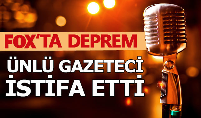 Ünlü gazeteci ekibiyle birlikte FOX'tan istifa etti