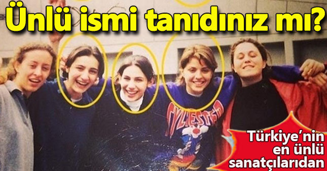 Ünlü ismin lise fotoğrafları ortaya çıktı