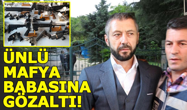 Ünlü mafya babası Sedat Şahit gözaltına alındı