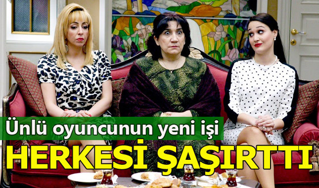 Ünlü oyuncu Füsun Demirel pazarda tezgah açtı