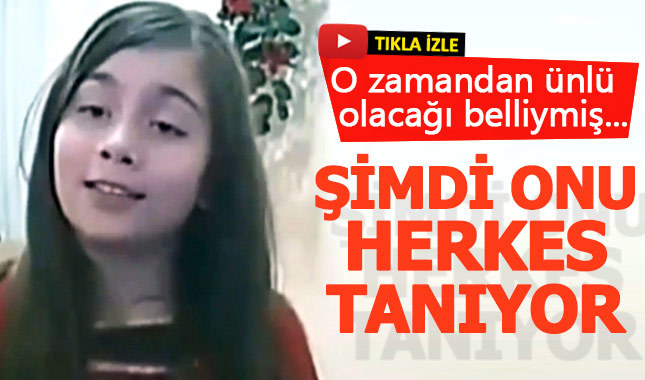 Aleyna Tilki'nin yıllar önceki videosu ortaya çıktı