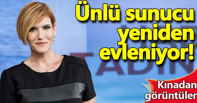 Ünlü sunucu Özge Uzun yeniden evleniyor
