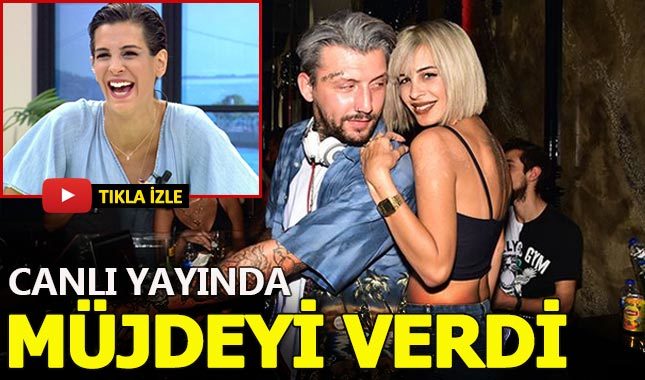 Ünlü oyuncu canlı yayında müjdeli haberi duyurdu