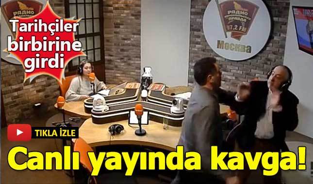 Ünlü tarihçiler canlı yayında birbirine girdi!