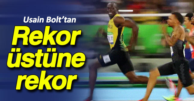 Usain Bolt yine kazandı