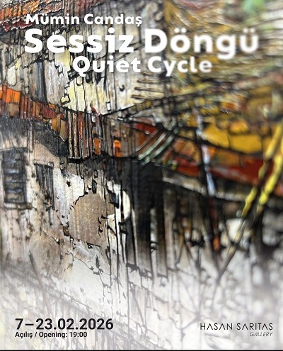 Usta Sanatçı Mümin Candaş'ın Beklenen Sergisi “Sessiz Döngü” Kadıköy'de Açıldı
