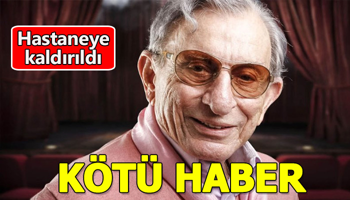 Usta tiyatrocu hastane kaldırıldı