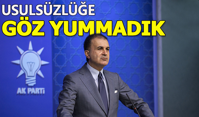 Usulsüzlükler var, milletin iradesine yeniden başvurun diyor