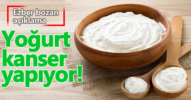 Uzmanı uyardı: Yoğurt kansere neden oluyor!