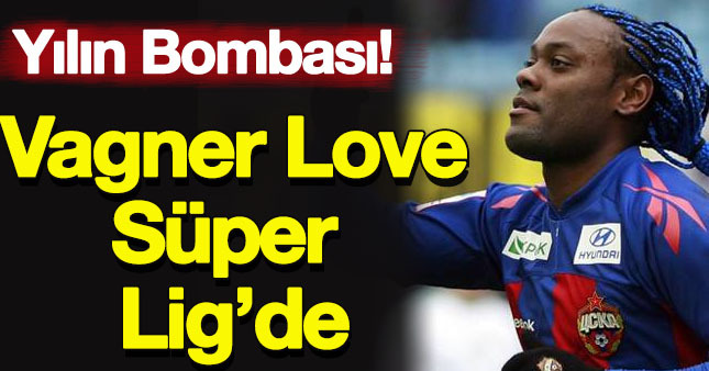 Vagner Love Aytemiz Alanyaspor'da