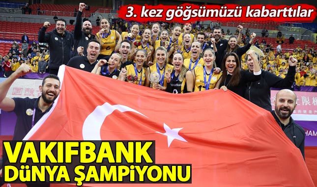 VakıfBank Kadın Voleybol Takımı dünya şampiyonu oldu