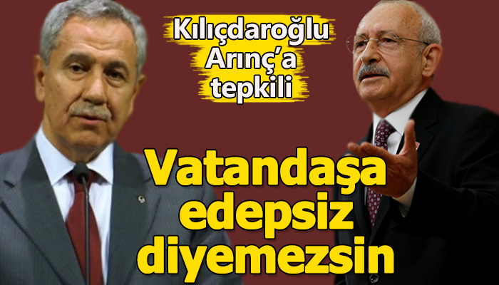 Vatandaşa edepsiz diyemezsin