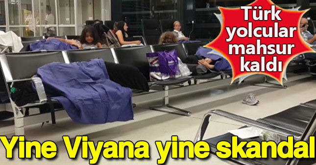 Viyana Havalimanı'nda bir skandal daha!