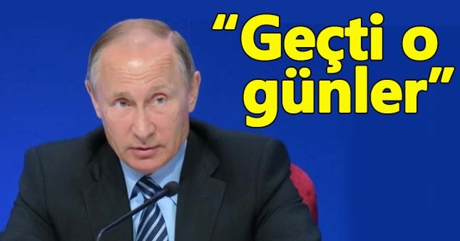 Vladimir Putin: Dengeler yeniden oluşacak