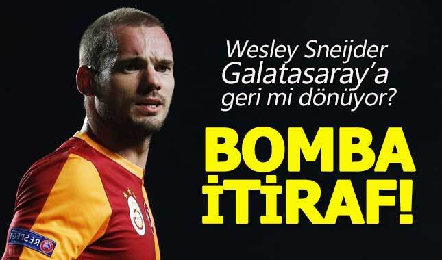 Wesley Sneijder: Galatasaray'ı ve taraftarları çok özledim