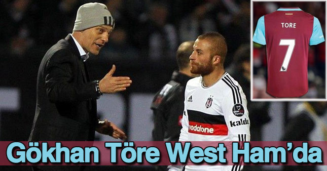 West Ham Gökhan Töre'yi kiraladı