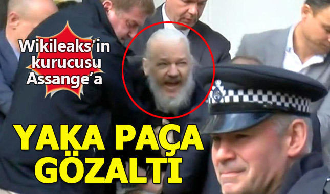 Wikileaks'in kurucusu gözaltına alındı