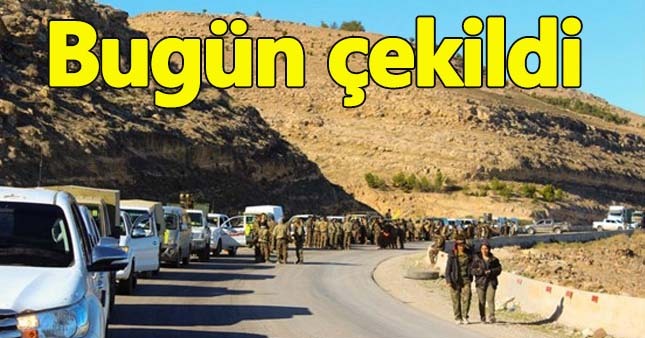 YPG Münbiç'ten çekilmeye başladı