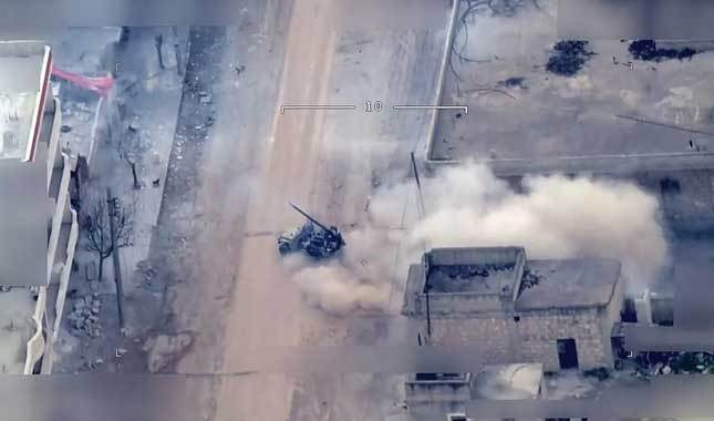YPG'li teröristler sivillerin arasından Türkiye'ye saldırdı