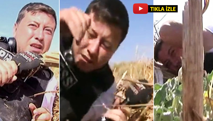 YPG'li teröristler yine gazetecilere saldırdı