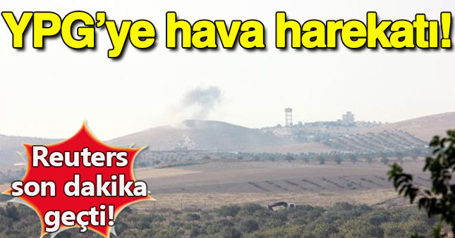 YPG'ye hava harekatı