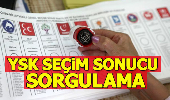 YSK anlık seçim sonuçları tıkla öğren | Ysk resmi internet sitesi | İstanbul seçim sonuçları son durum 2019